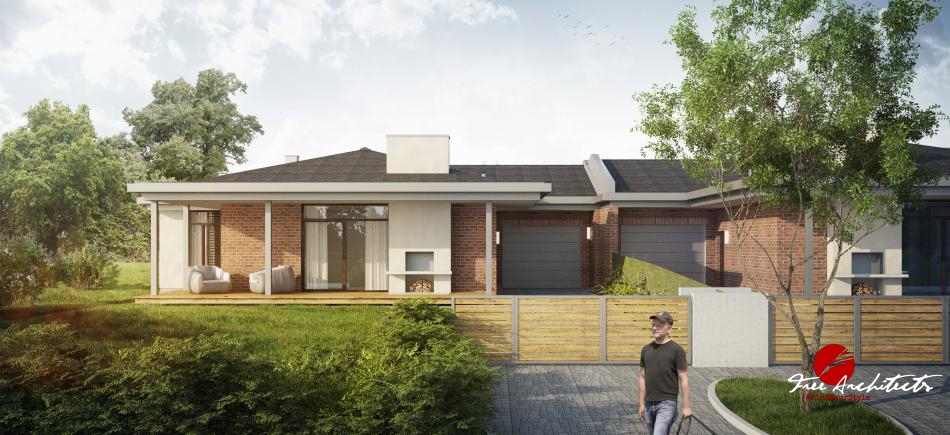 LORETA HOMES Pyšely návrh příměstskéh satelitu se stylovými bungalovy a anglickými domy 2012-2016
