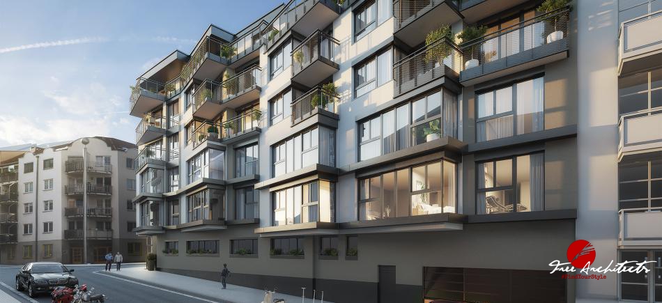 NEOCITY GROUP V Zahradach Prague apartment buildin design 2014-2020
