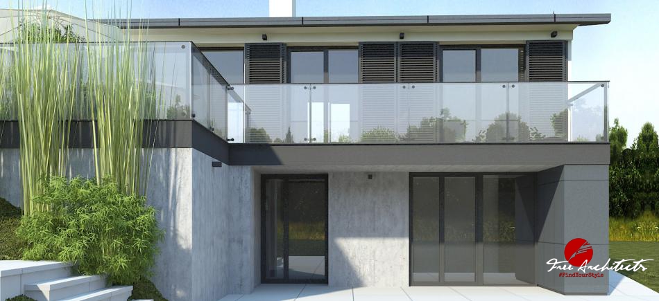 Návrh, projekt a realizace rodinného domu včetně designu interiéru. Rekonstrukce podsklepeného bungalovu Praha 2012-2014